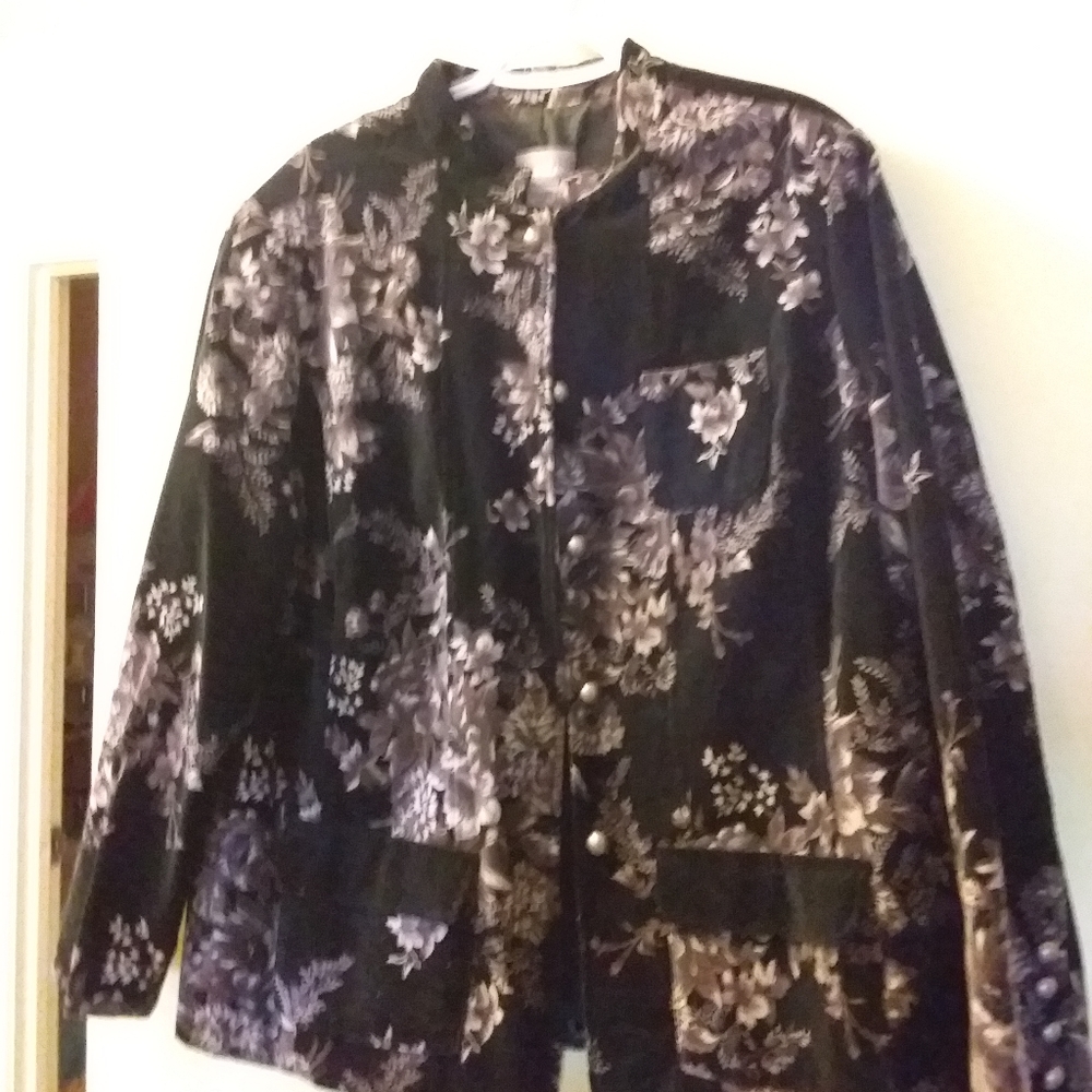 Velvet blazer/jacket EUC MOVING SALE